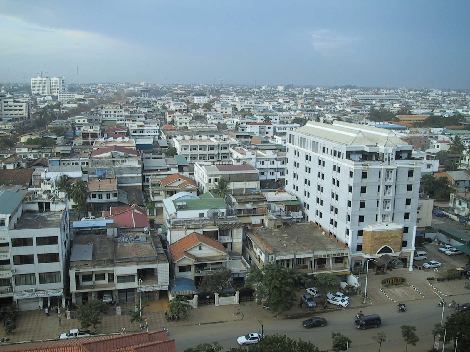 Phnom Penh in all its sprawling glory