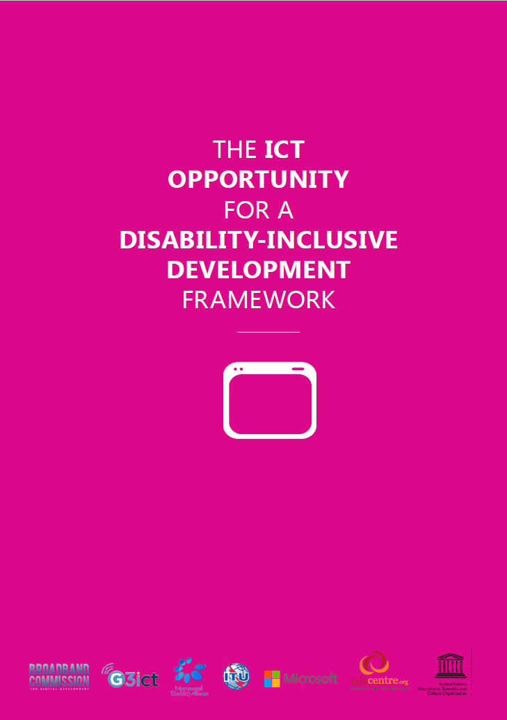 The ICT opportunity for a Disability-Inclusive Development Framework