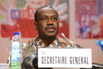Dr Hamadoun Touré, ITU Secretary-General, speaks at WTDC 2010