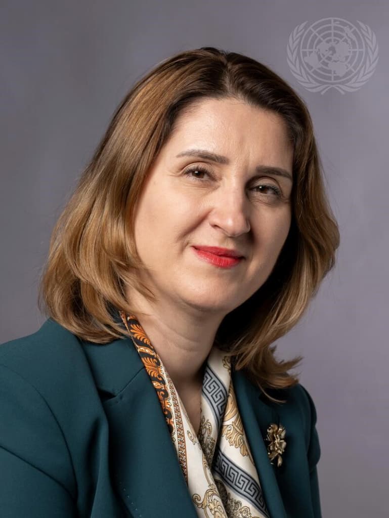 Photo of H.E. Suela Janina, candidate