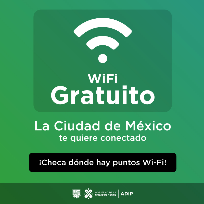 Free WiFi in Mexico City