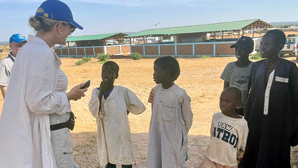 ITU SG @ Chad with refugees