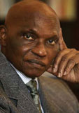 Photo: His Excellency Mr. Abdoulaye Wade, President of the Republic of Senegal