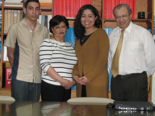 Luis Arita, Orvilia Pavn, Ana Varela and Roberto Bastidas-Buch