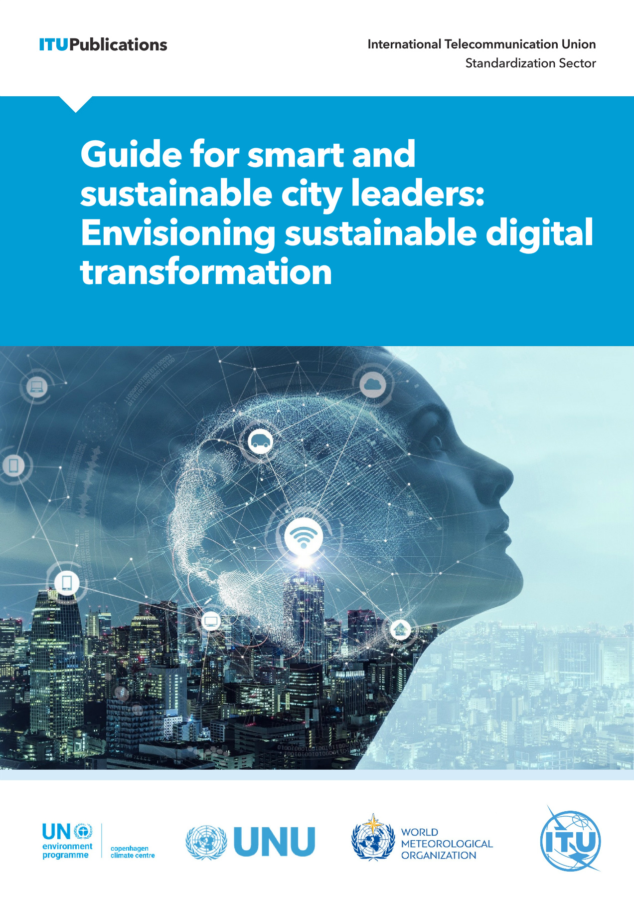 Cover page of the Guide for Smart and Sustainable City leaders