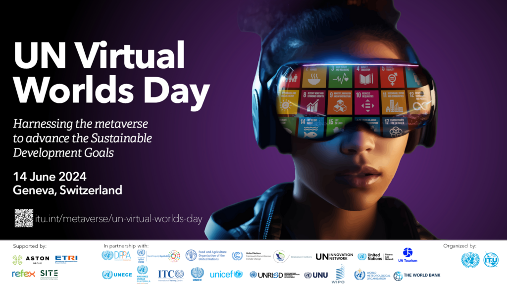 banner image of the UN Virtual Worlds Day