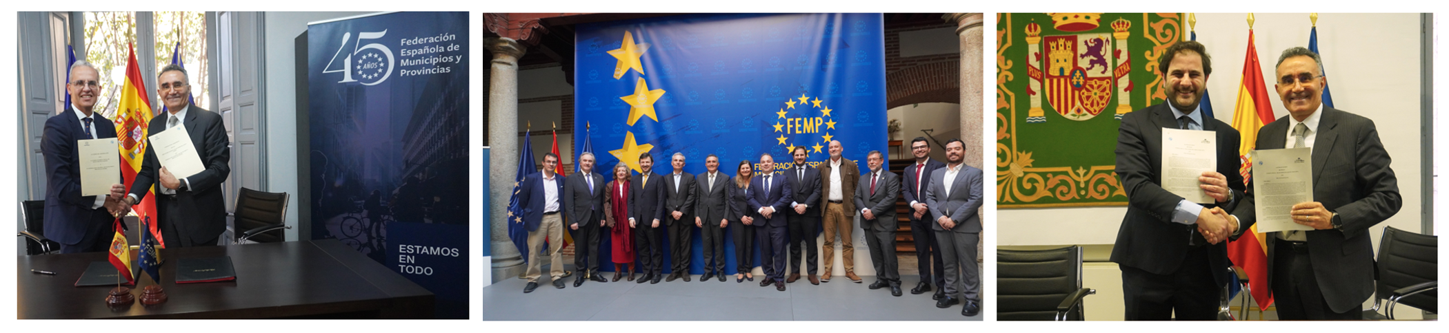 ITU agreements with FEMP and Fira de Barcelona