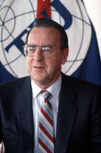 former ITU Secretary-General Richard (Dick) Butler