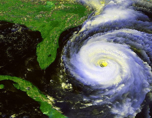 Hurricane Fran slammed into North Carolina's southern coast on September 5th, 1996