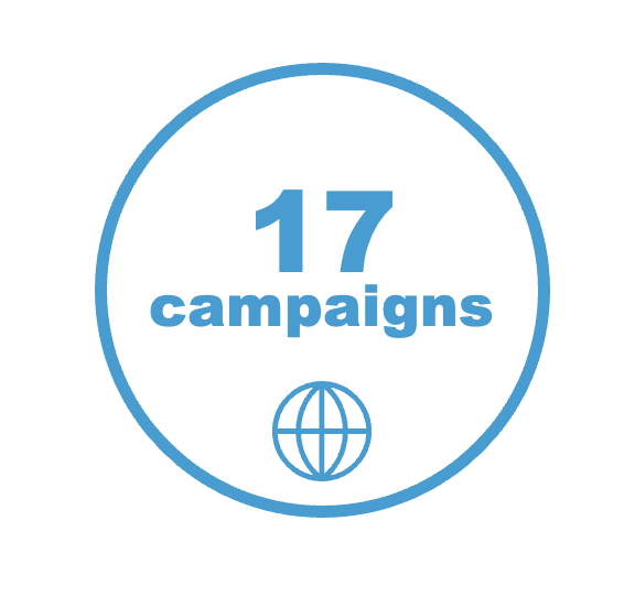 Campaign reach infographic