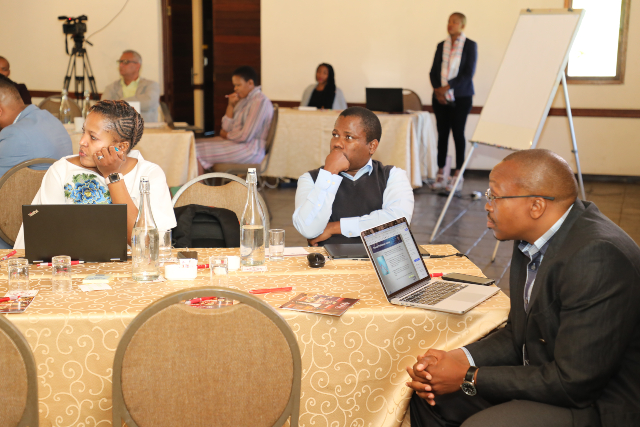 A group of African stakeholders in strategies and roadmap development session