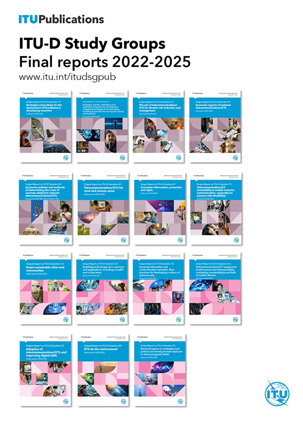 ITU-D Study Groups 2022-2025 Publications