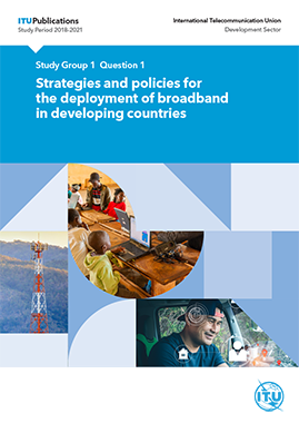 Strategies and policies for the deployment of broadband in developing countries
