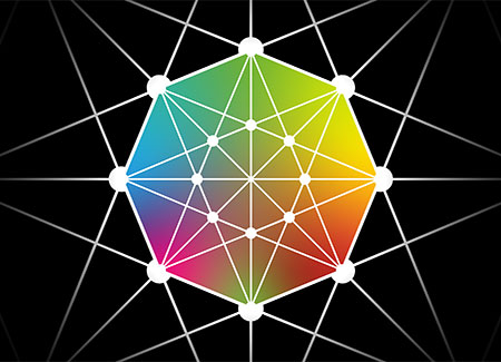 Kaleidoscope visual