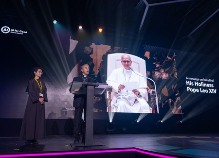 AI - His holiness Pope Leo message 