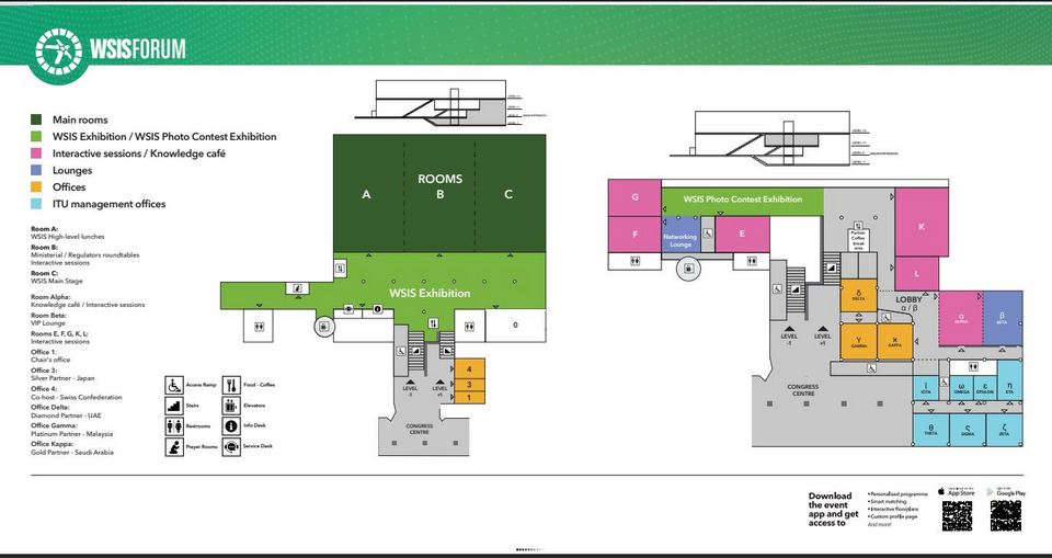 WSIS Floor Plan Palexpo