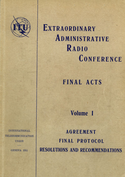 Extraordinary Administrative Radio Conference (Geneva, 1951)