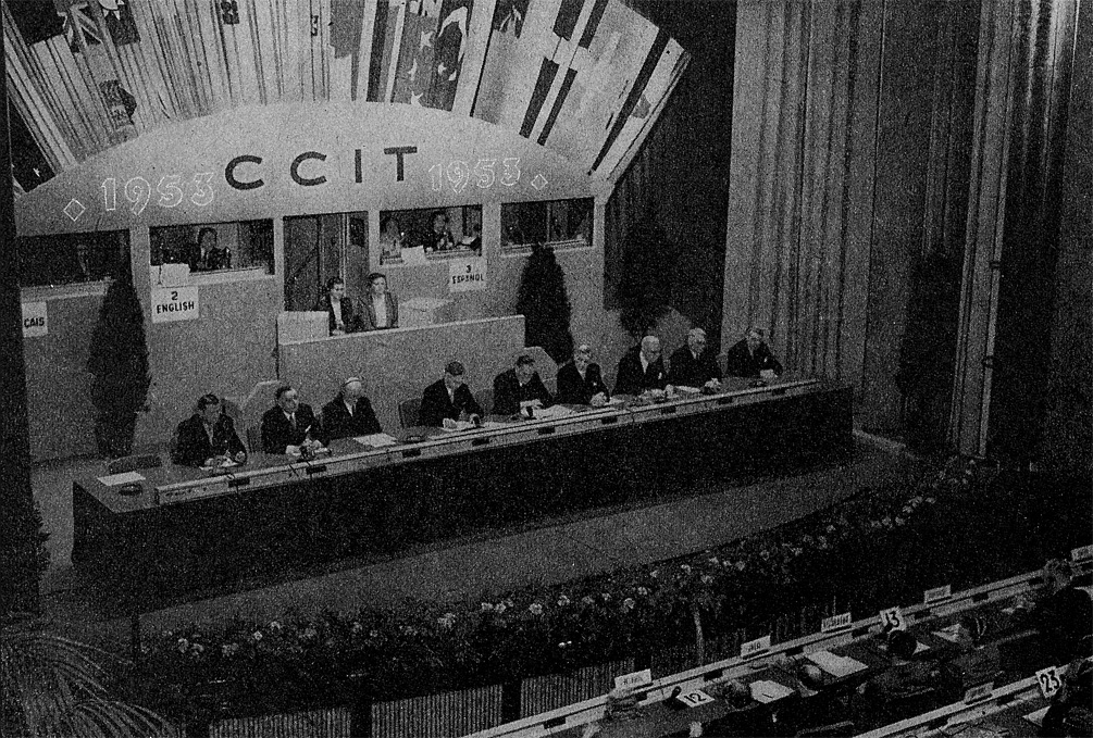 CCIT - VIIth Plenary Assembly (Arnhem, 1953)