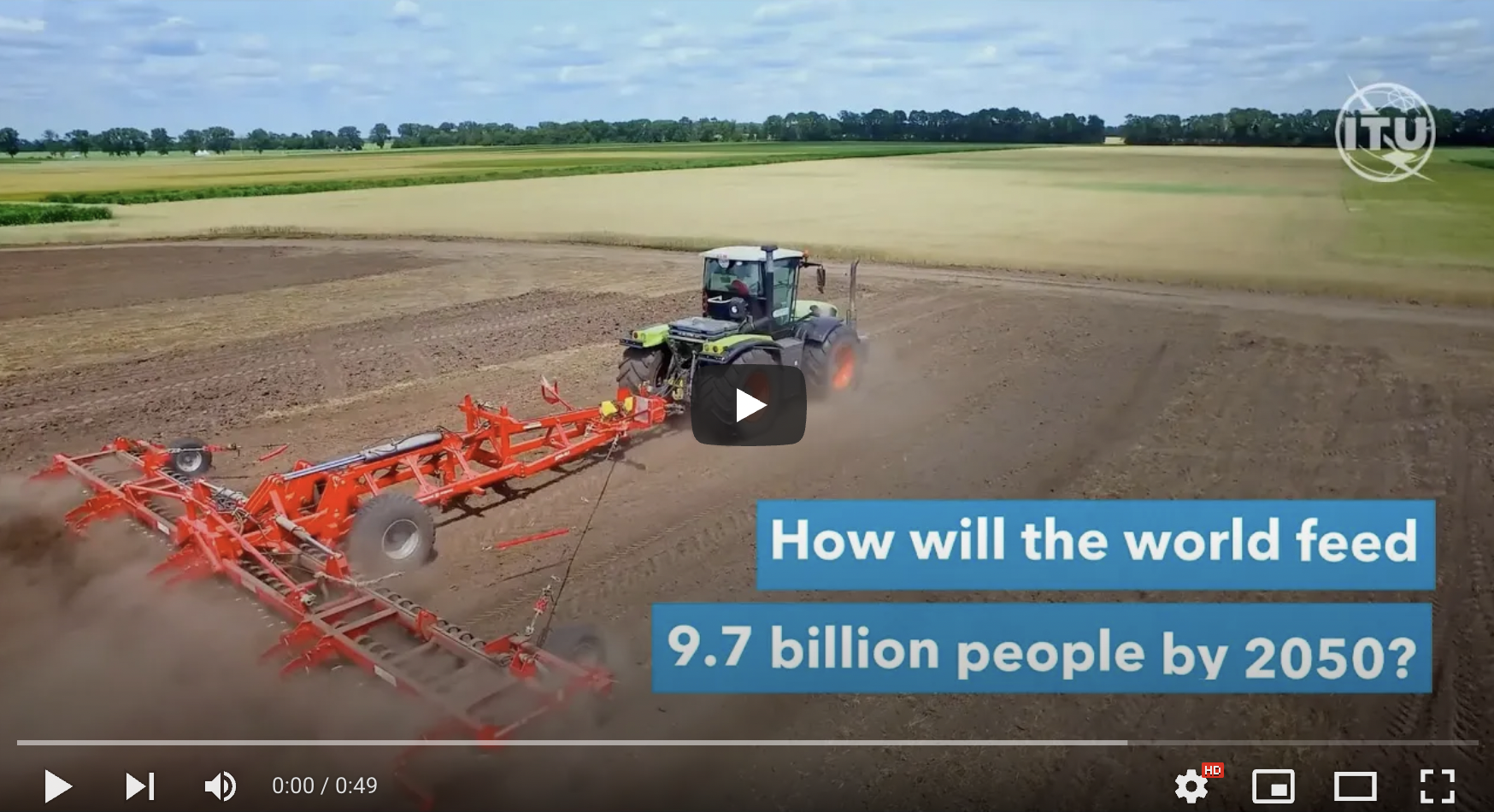 New standards needed for digital agriculture video