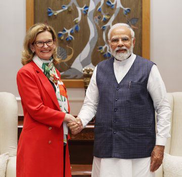 Doreen Bogdan-Martin and Narendra Modi, G20, India