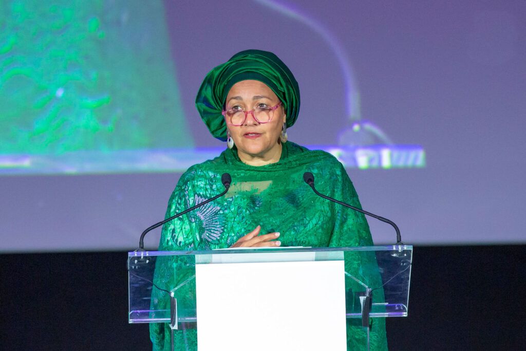 Amina Mohammed, United Nations Deputy Secretary-General speaking at the SDG Digital event