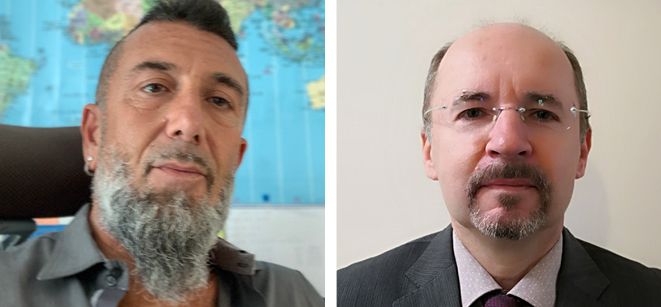 Pier Francesco Foggia, Senior Engineer, Access to Spectrum and Orbit Resources, and Zeljko Mendas, Senior Engineer, Planned Spectrum, Eutelsat