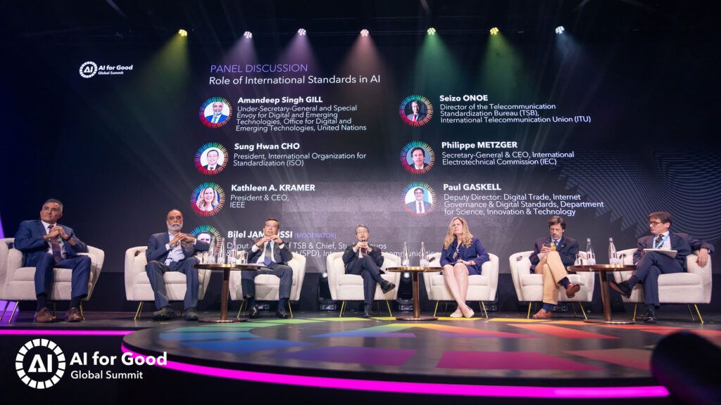 Role of International Standards in AI
Panel discussion