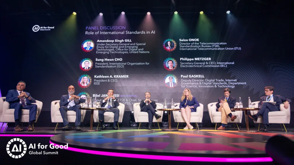Role of International Standards in AI
Panel discussion