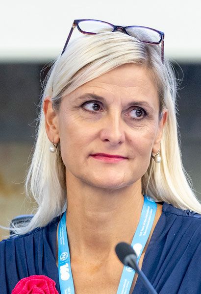 Apolonija Oblak Flander, Director-General of the Statistical Office of Slovenia and Chair of the World Telecommunication/ICT Indicators Symposium (WTIS)