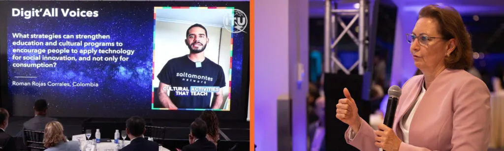 Román, Colombia and Laura Thompson