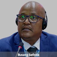 Busang Sethole, Spectrum and Telecom Engineer, South African Radio Astronomy Observatory