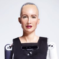 Photo of Sophia the Robot, candidate