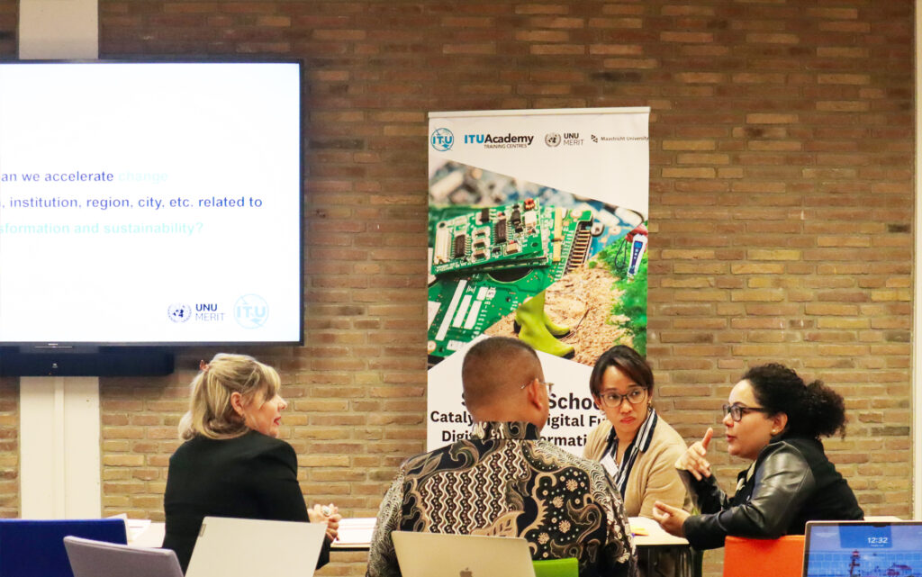 Group discussions - Driving digital transformation for sustainability; the Summer School experience