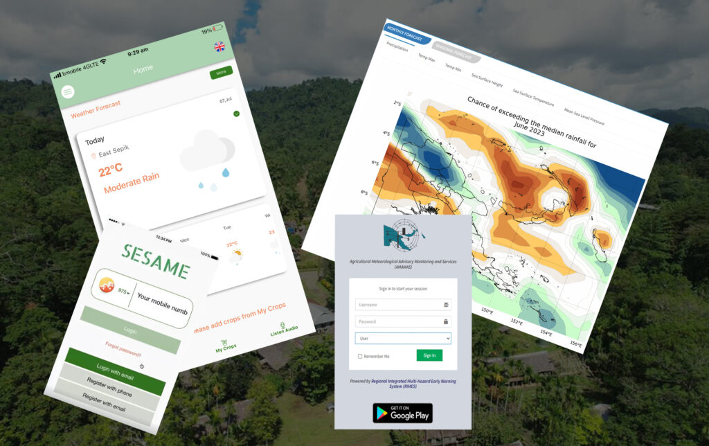 Agricultural Meteorological Advisory Monitoring and Services (AMAMAS)
