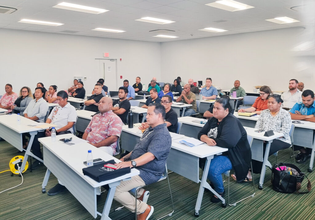 Participants at the CIRT Readiness Assessment and Cybersecurity Capacity Building Workshop in Palau.