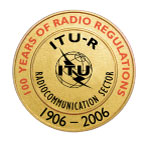 Логотип 100-летия Регламента радиосвязи МСЭ (1906–2006 гг.) 