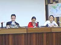 Nick Moraitis, Maitreyi Doshi and Ha Lan Anh