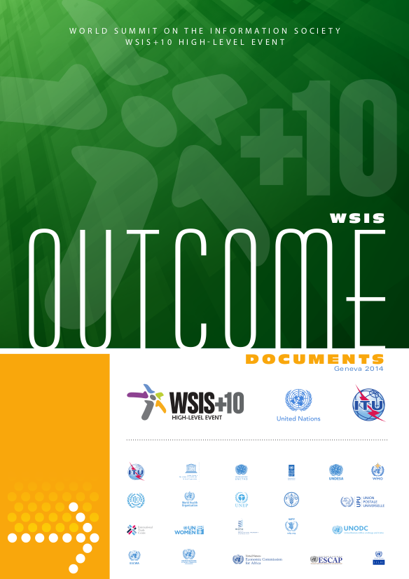 WSIS Outcomes cover