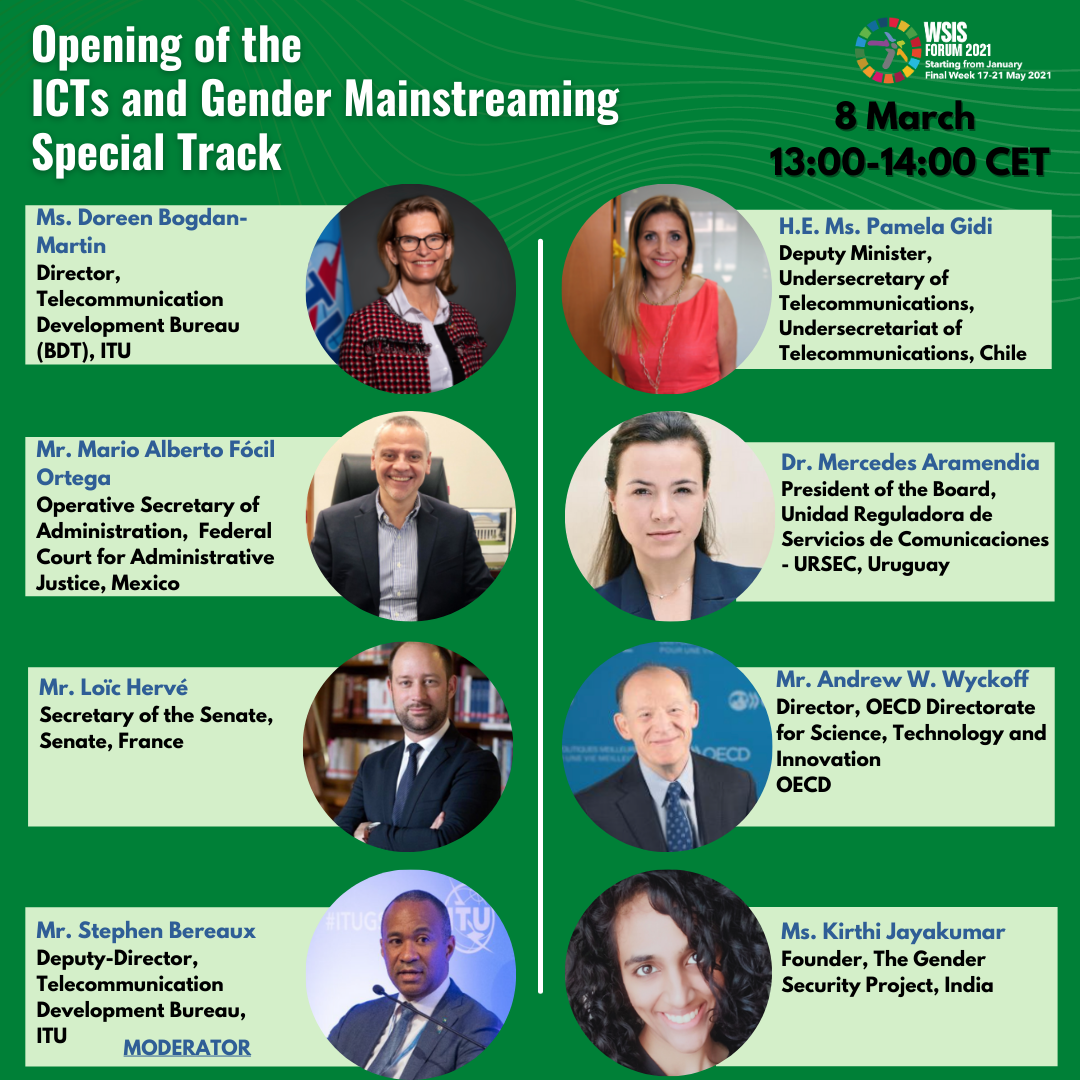 Opening of the ICTs and Gender Mainstreaming special track