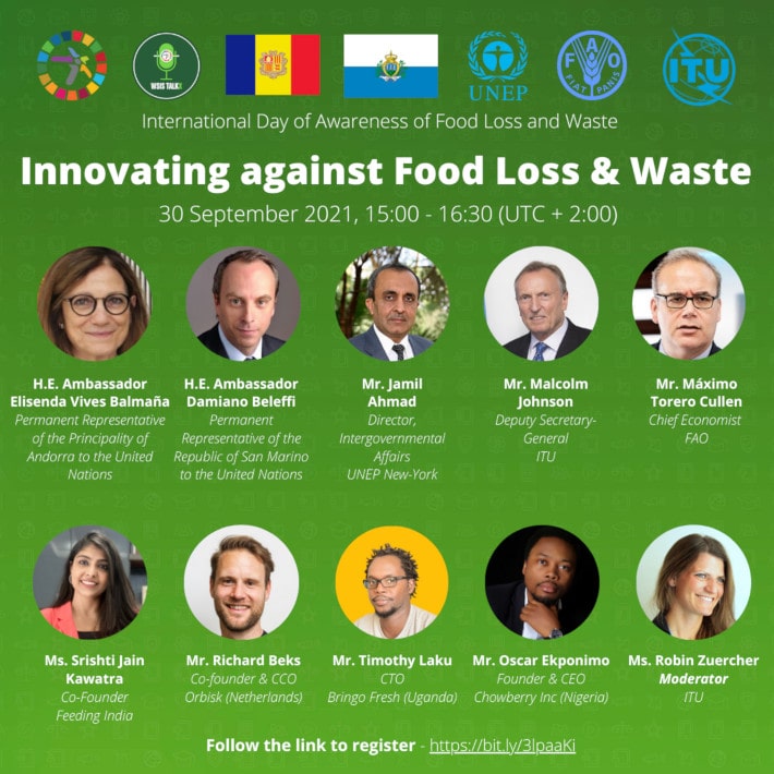 Poster: WSIS TalkX: Innovating against food loss and waste