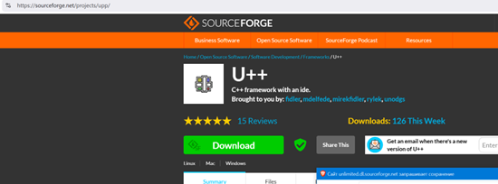 Upp Framework Download Page