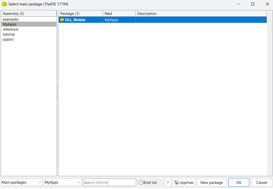Open DLL_Mobile Project