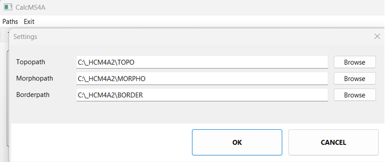 HCM4AMobileService Options Paths