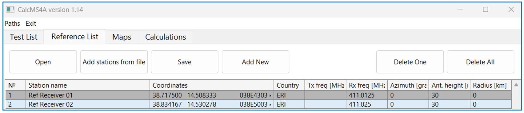 Uploaded Stations Example 2