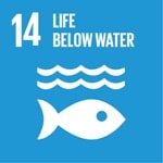 Goal 14: Life below water logo