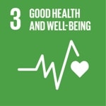 Goal 3: Good health and well-being logo