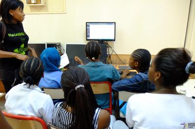 Initiation to coding for Girls in High School