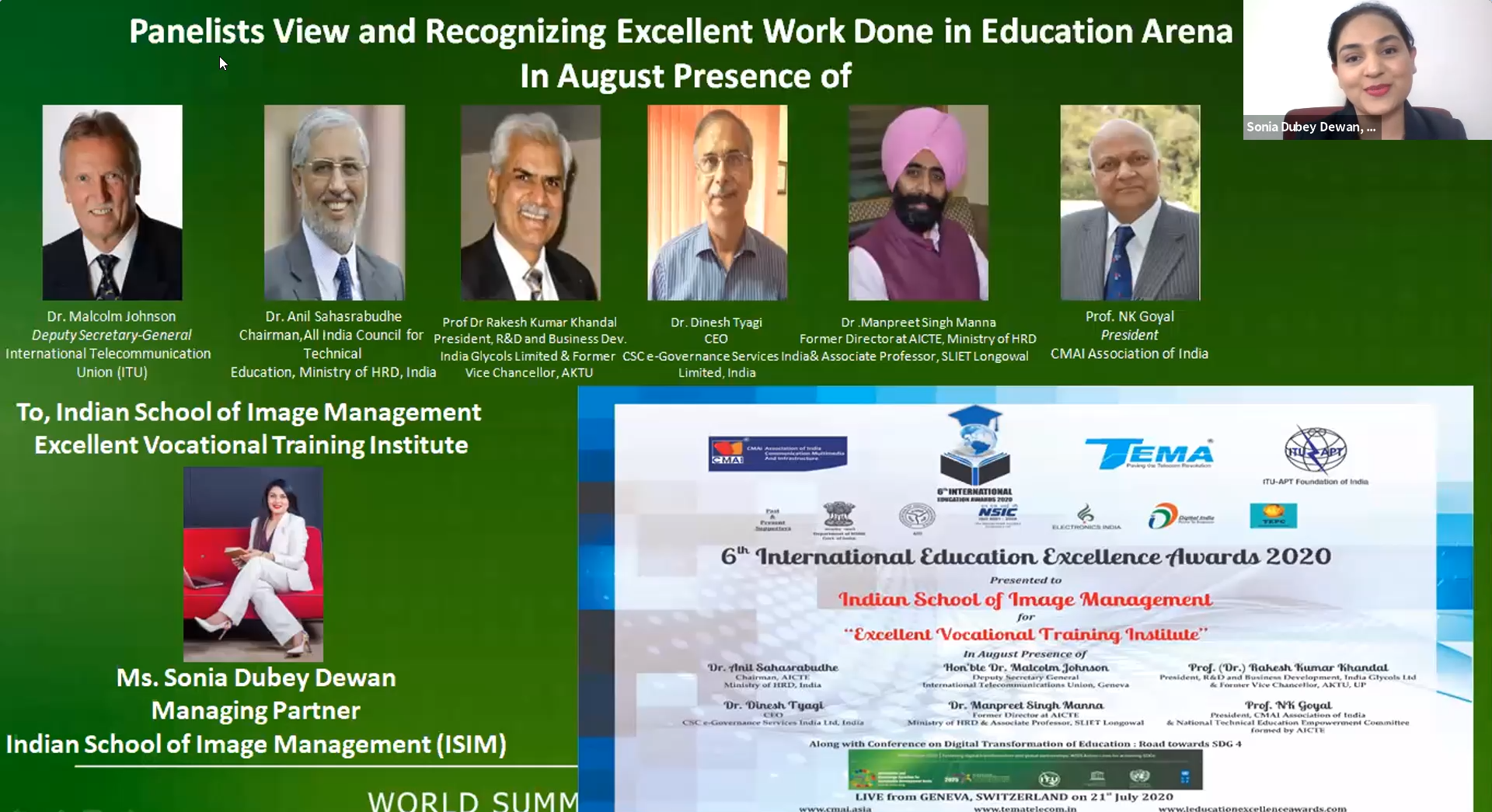 International Conference & Awards on Digital Transformation of Education : Road towards SDG 4 (13)