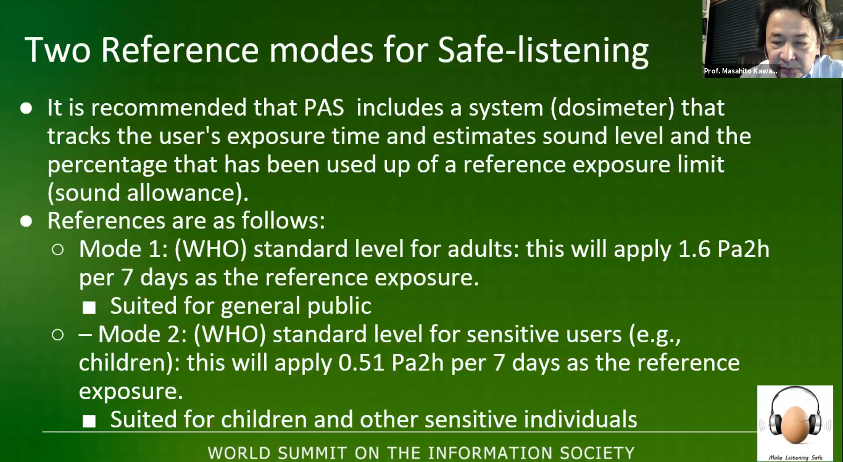 ICT and Accessibility: Safe Listening (4)