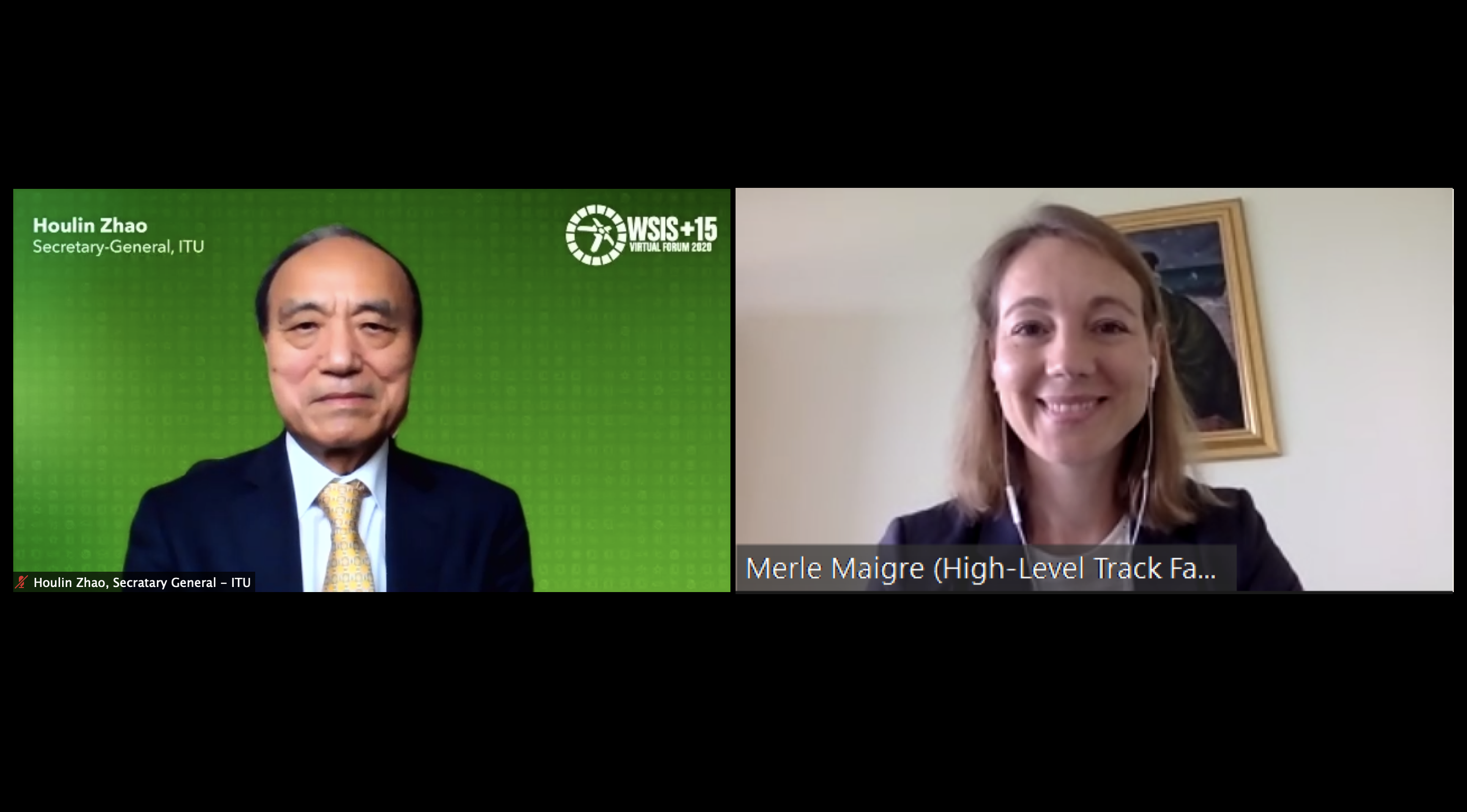 Secretary-General of ITU and Merle Maigre